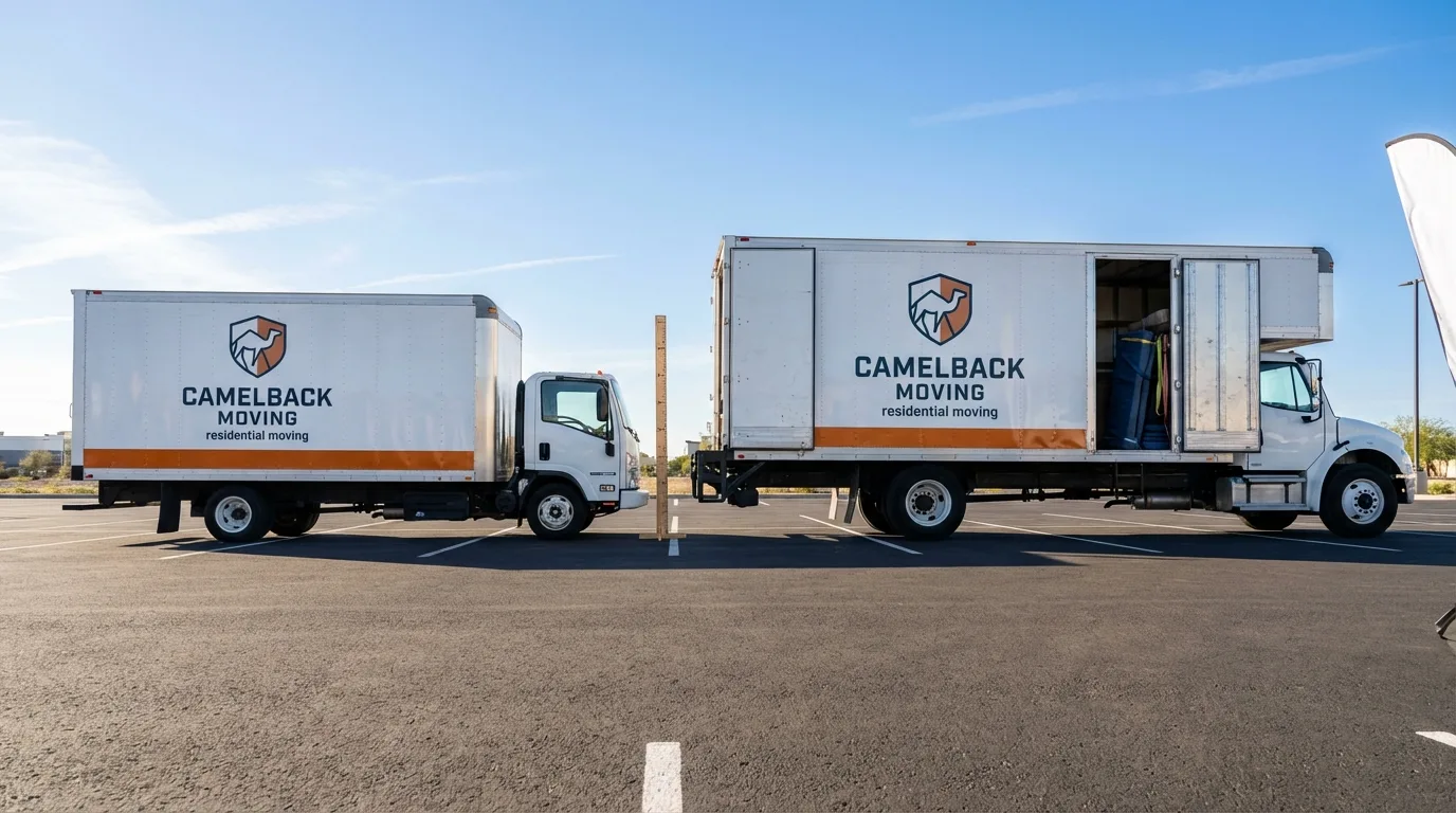 Moving truck size capacity guide in West Sayville